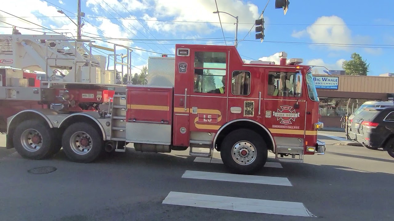 Seattle Fire Department Ladder Truck Seattle Fire Department Seattle ...