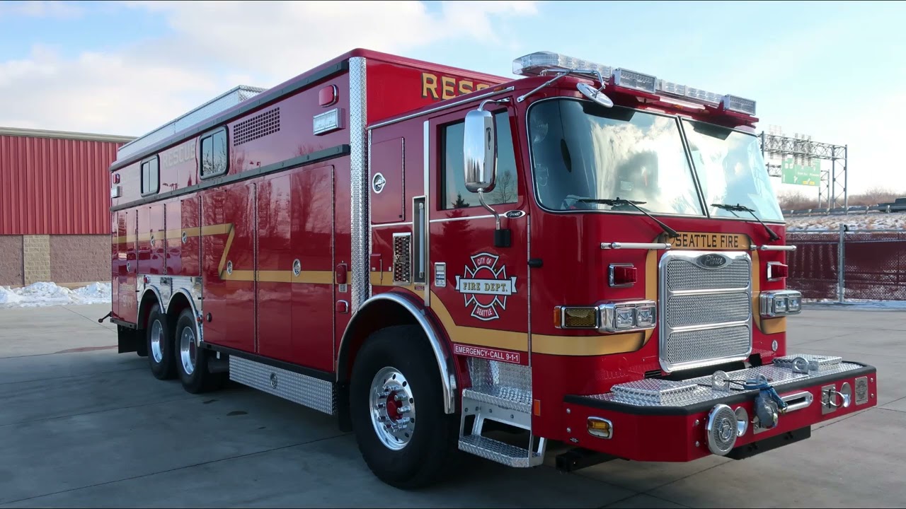 Seattle Fire Department (WA) 2021 Pierce HDR Job 35244 Seattle Fire