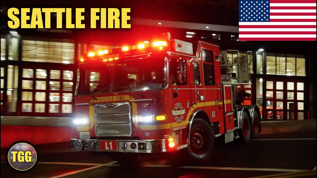 [Seattle] Fire Department Lights & Siren Collection! Seattle Fire