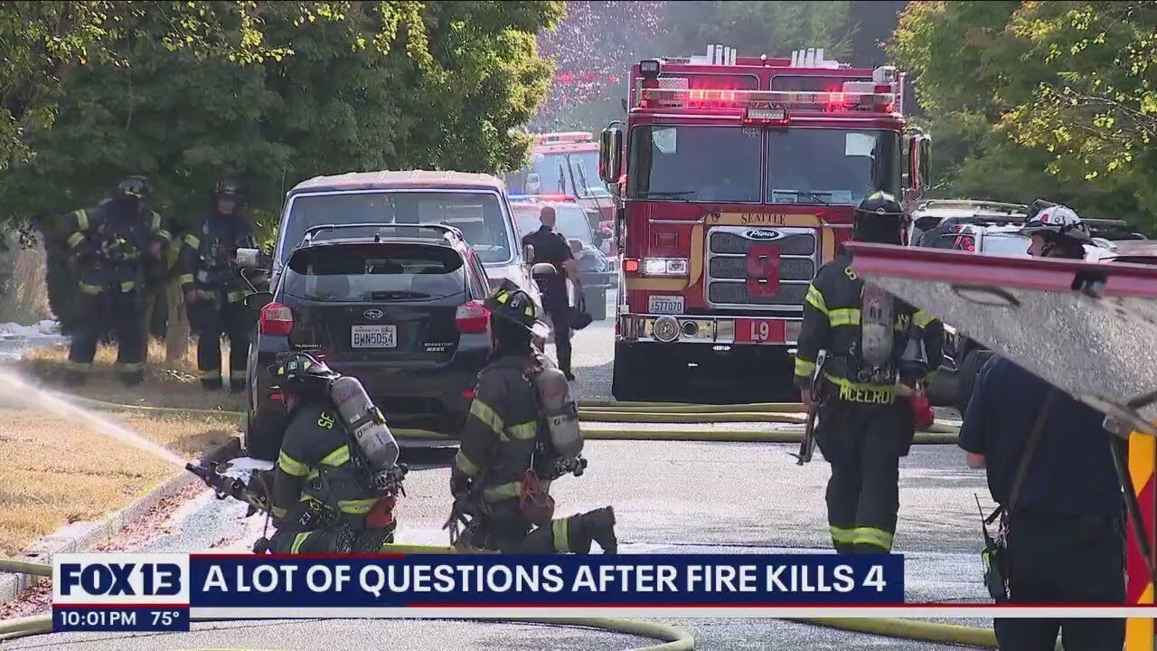 Questions Linger After 4 People Killed In House Fire In Seattle | FOX ...