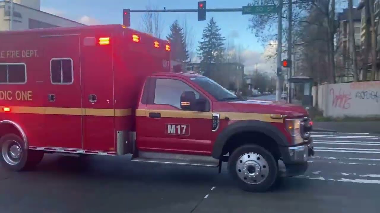 Seattle Fire Department Medic 17 Responding Seattle Fire Department ...