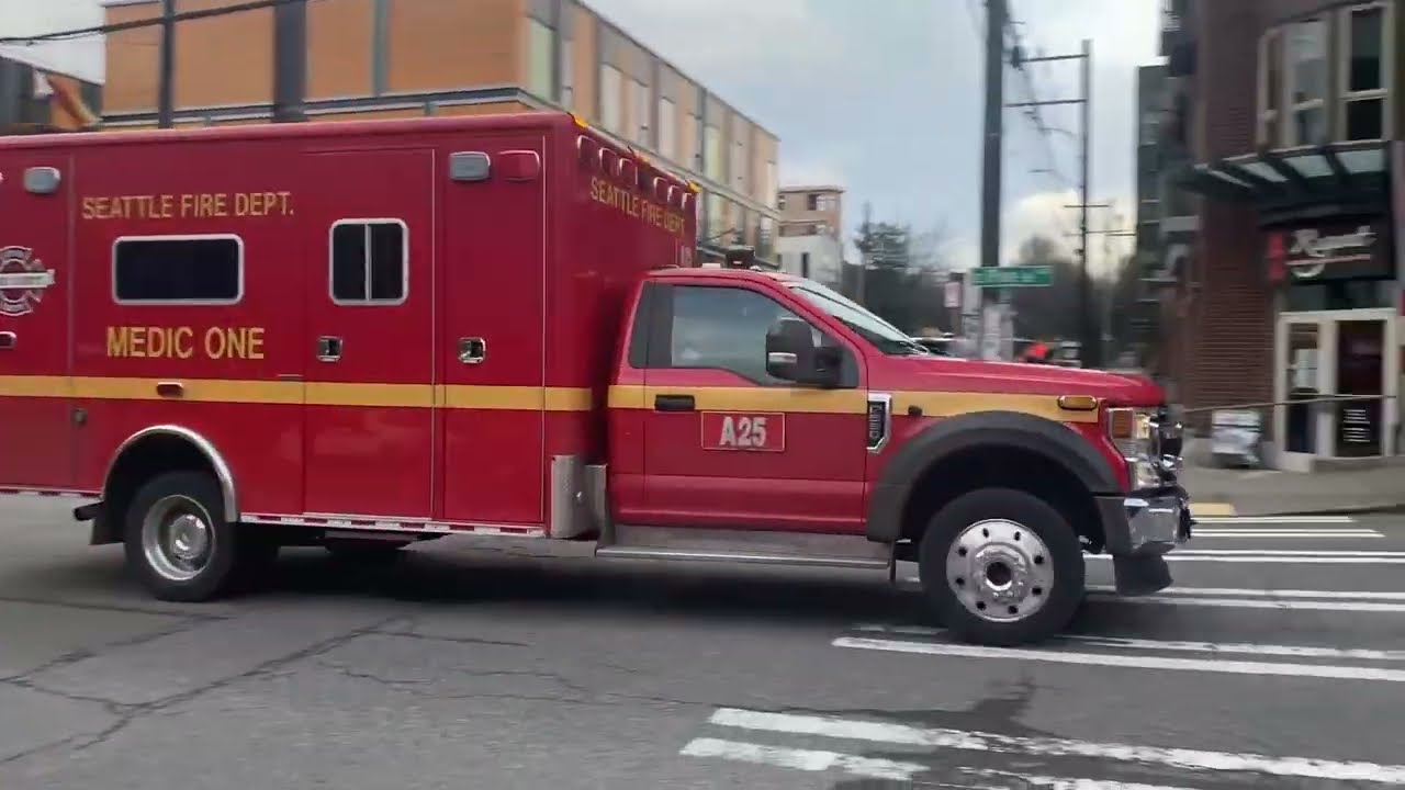 Seattle Fire Department Aid 25 Responding Seattle Fire Department ...