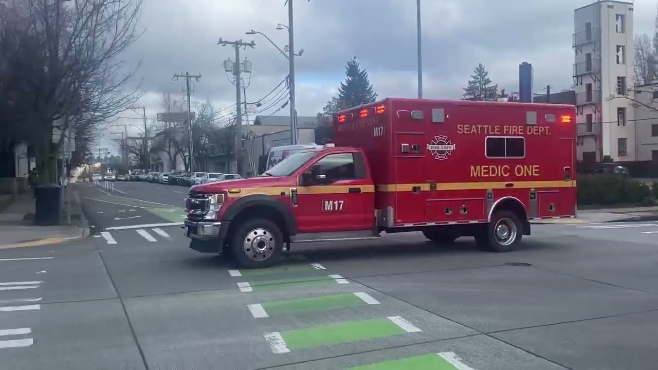 Seattle Fire Department Medic 17 Responding Seattle Fire Department ...